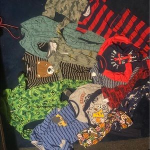 16 piece boys 5t pj lot